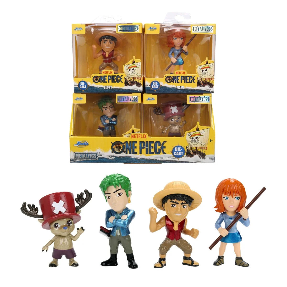 One Piece Wave 1 MetalFigs 2.5-Inch Die-Cast Metal Mini Figure