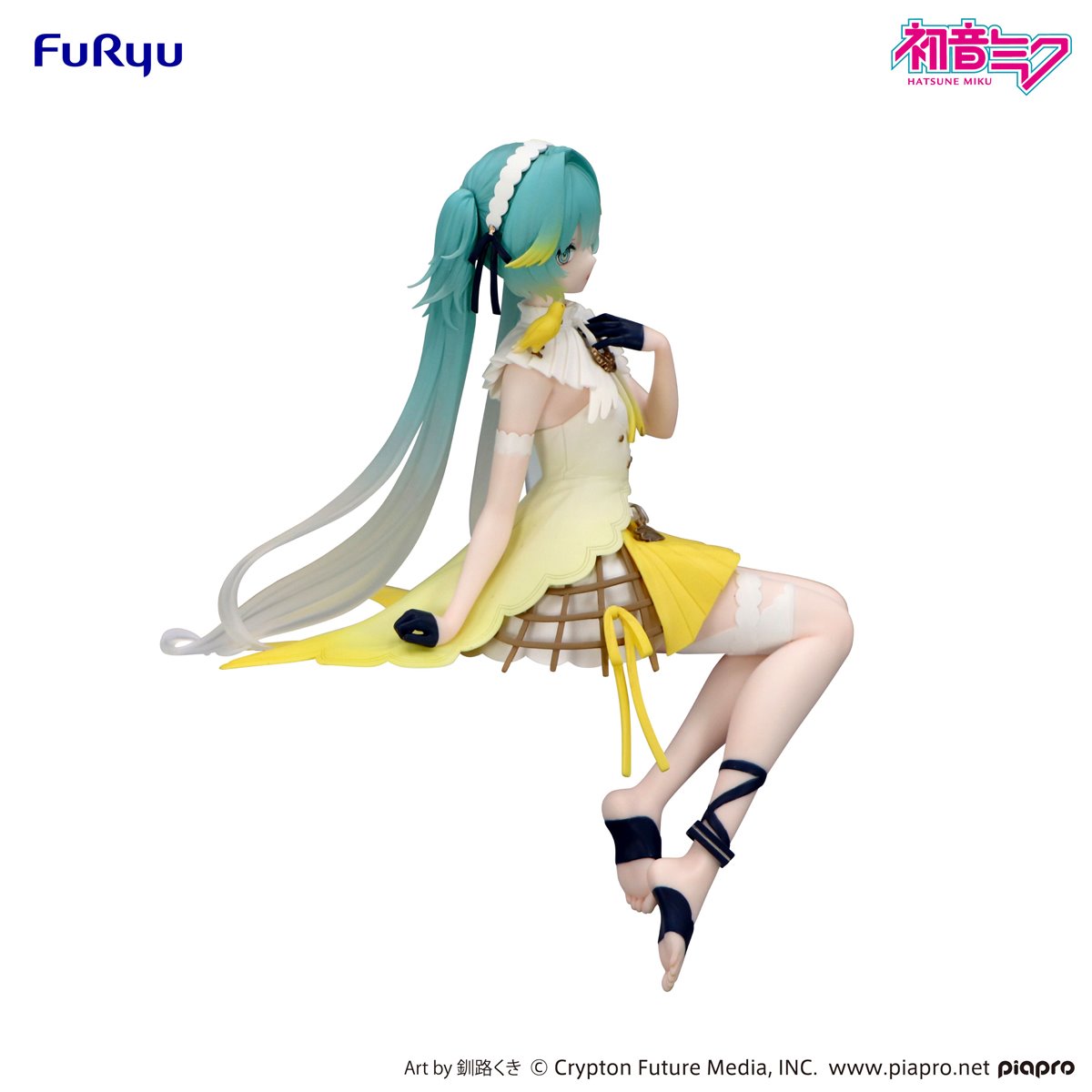 Furyu - Hatsune Miku - Noodle Stopper - Canary Bird Statue