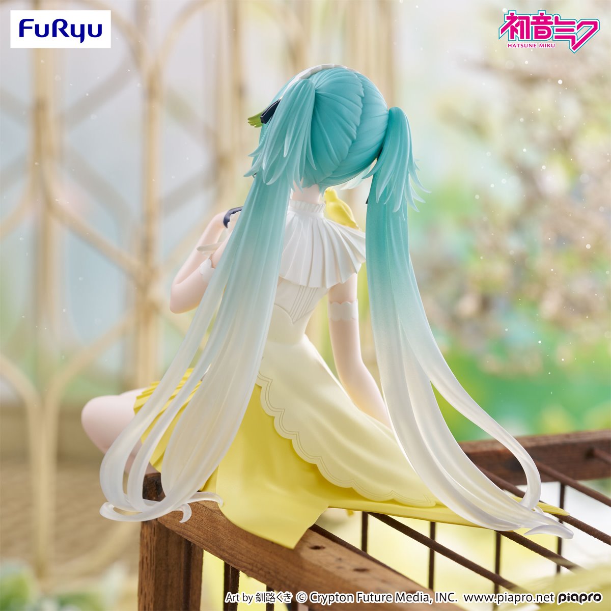 Furyu - Hatsune Miku - Noodle Stopper - Canary Bird Statue
