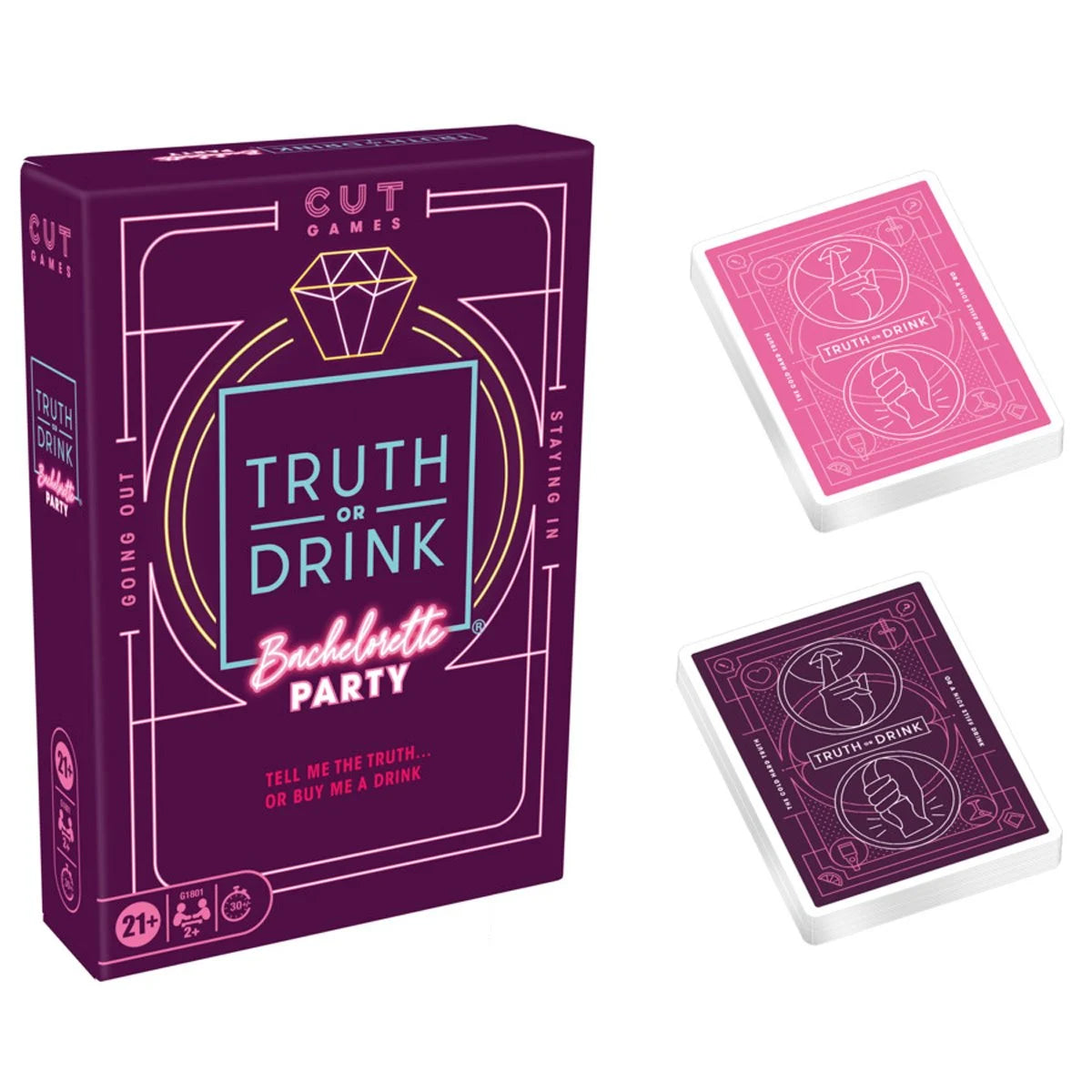 Truth or Drink: Bachelorette Party Edition Game