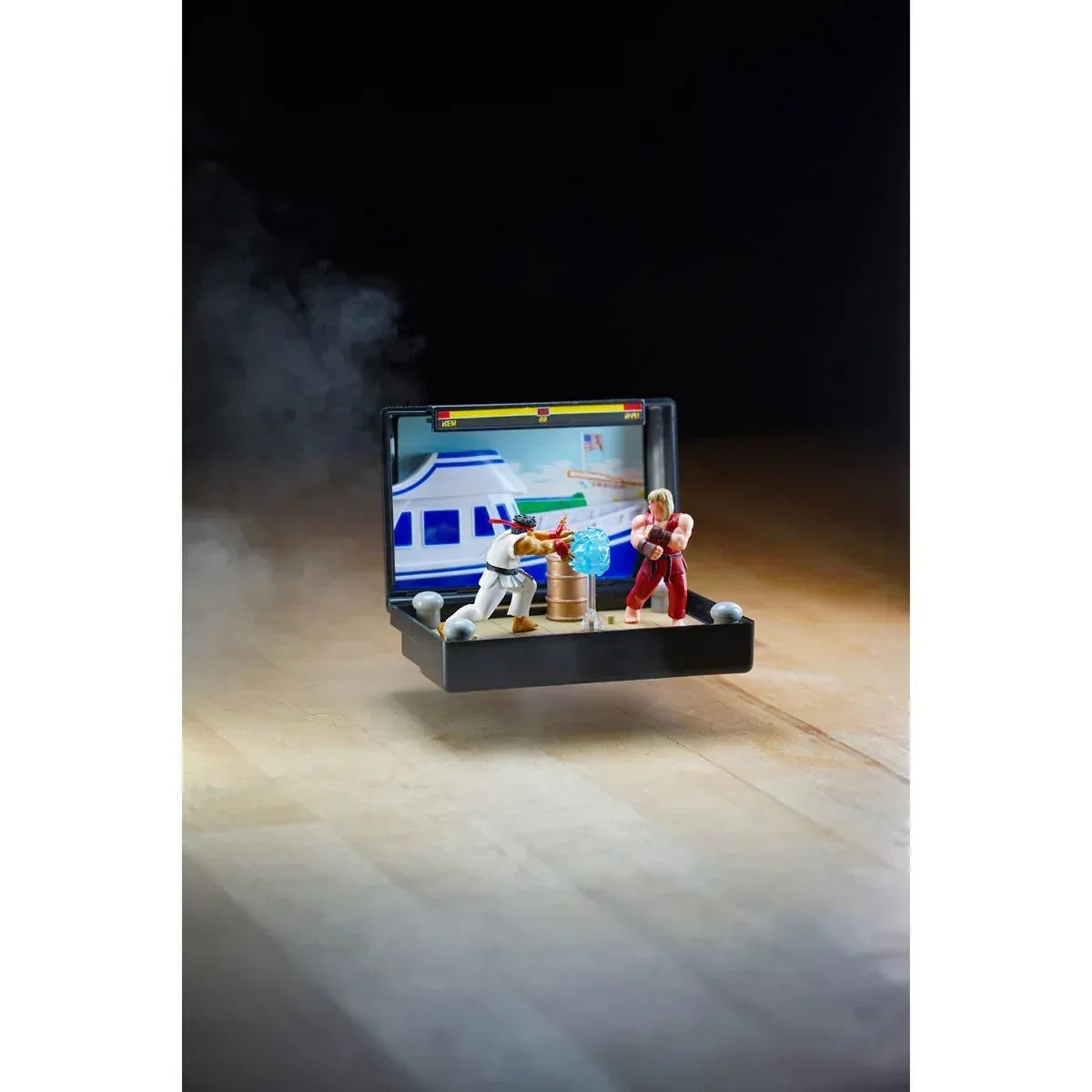 Console Heroes Sega Mega Drive Street Fighter II Cartridge Diorama Playset - Glass City Comics & Collectibles