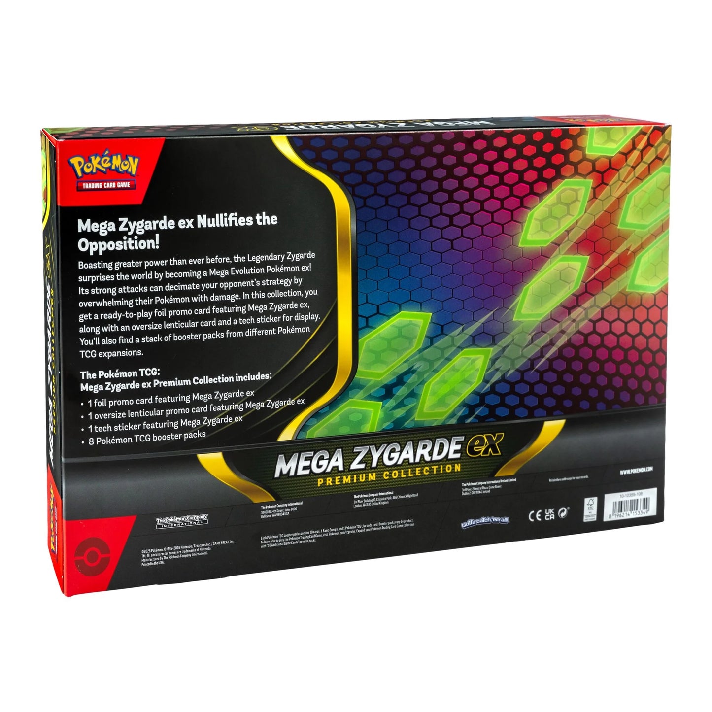 Pokémon Trading Card Game Mega Evolution Mega Zygarde EX Box