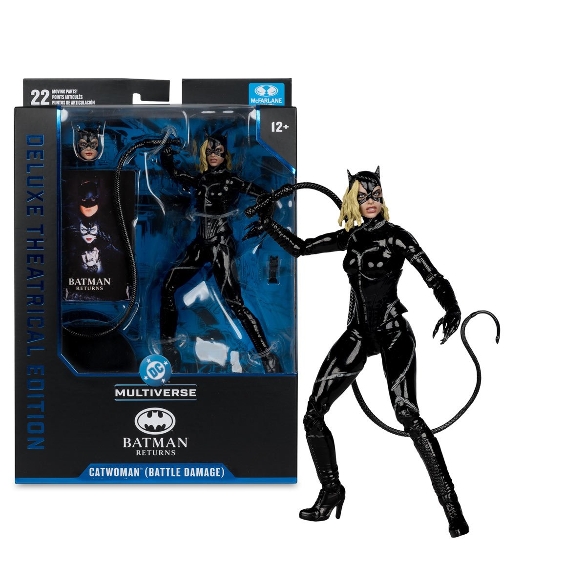 Batman Returns Battle Damaged Catwoman Deluxe Theatrical Edition 7-Inch Action Figure by McFarlane Toys