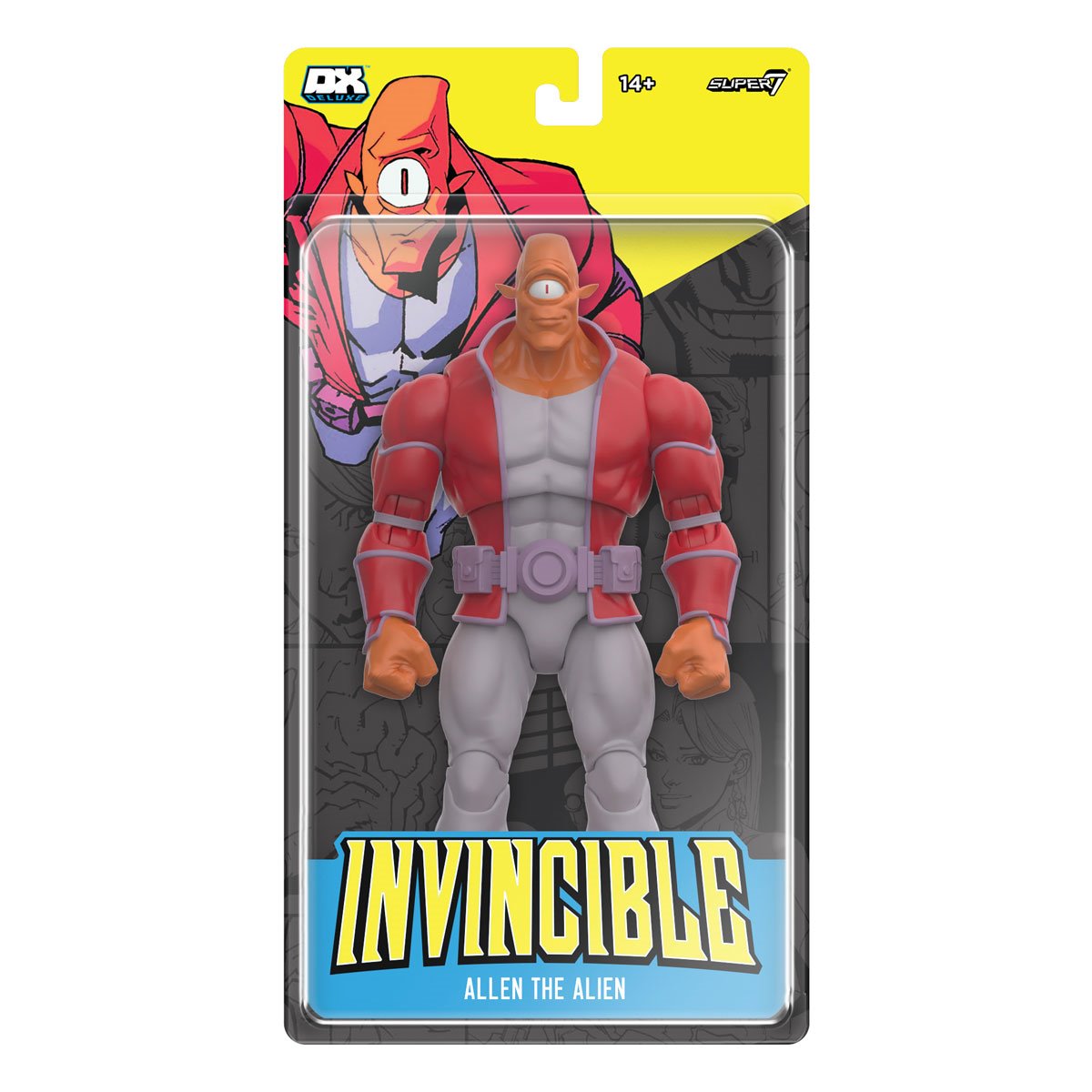Invincible Allen the Alien DELUXE 7-Inch Action Figure by Super7