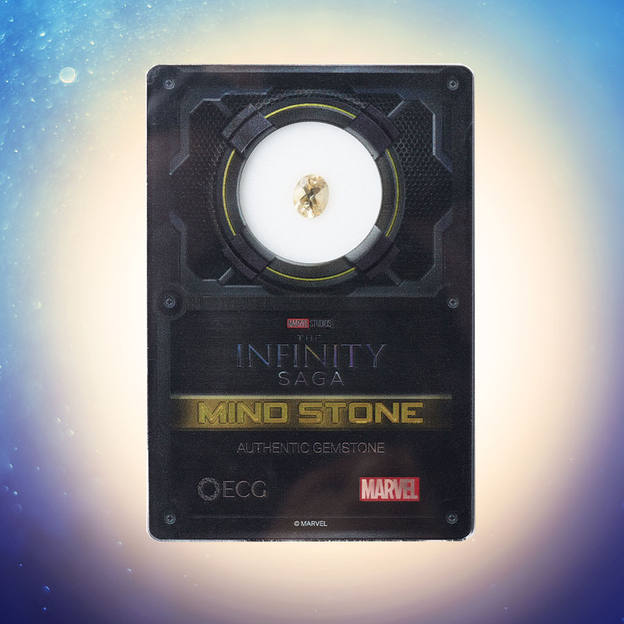 Infinity Saga Jarvis Series Mind Stone Scaled Replica