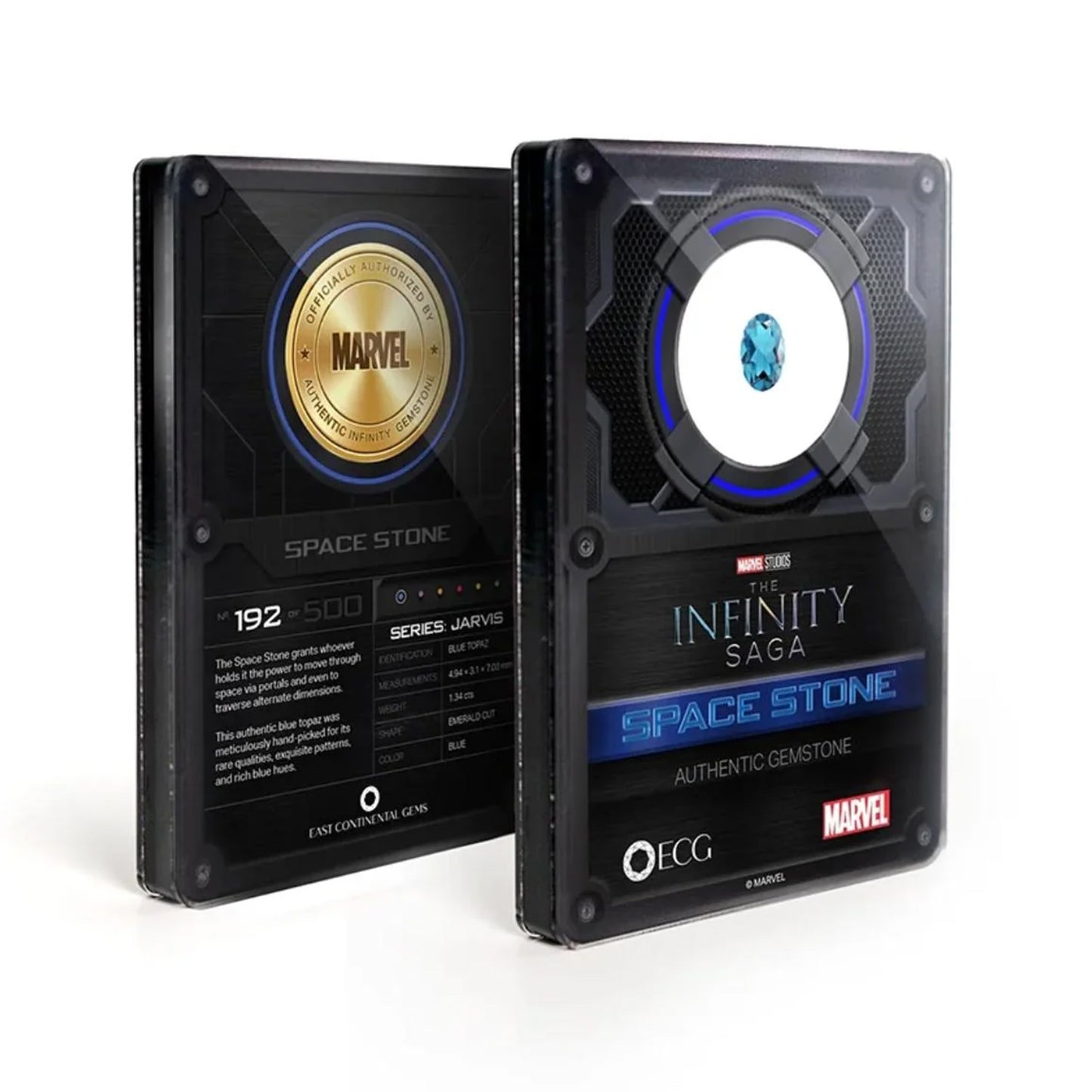 Infinity Saga Jarvis Series Space Stone Scaled Replica