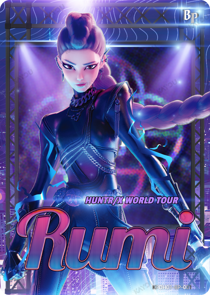 KPop Demon Hunters: Energy Edition Series 1 Collectible Trading Cards Booster Pack