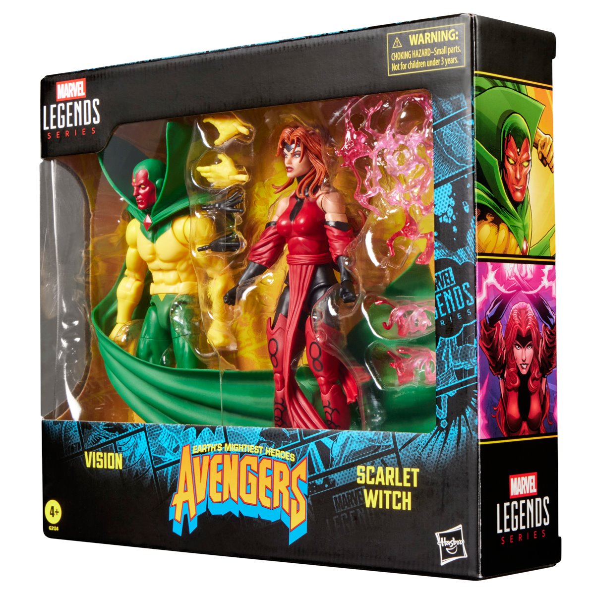 Marvel Legends Avengers: The Crossing Vision & Scarlet Witch 6-Inch Action Figure 2-Pack by Hasbro
