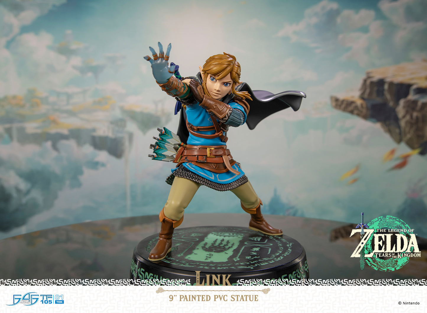 The Legend of Zelda Tears of the Kingdom Link Statue