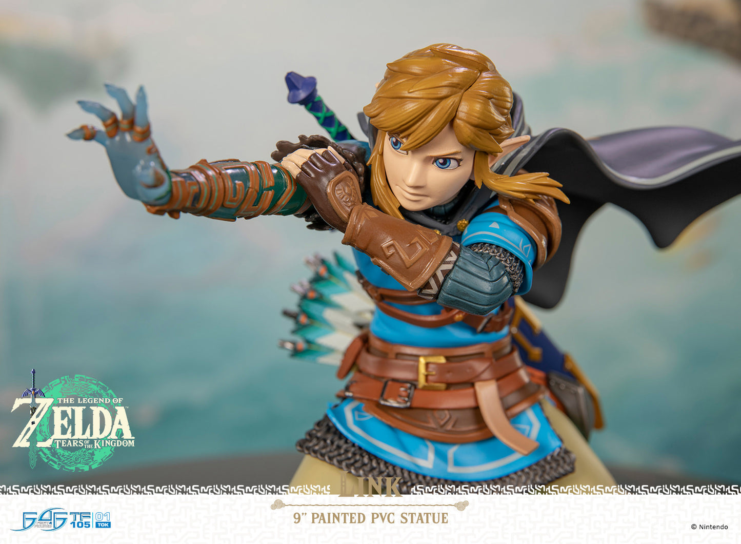 The Legend of Zelda Tears of the Kingdom Link Statue