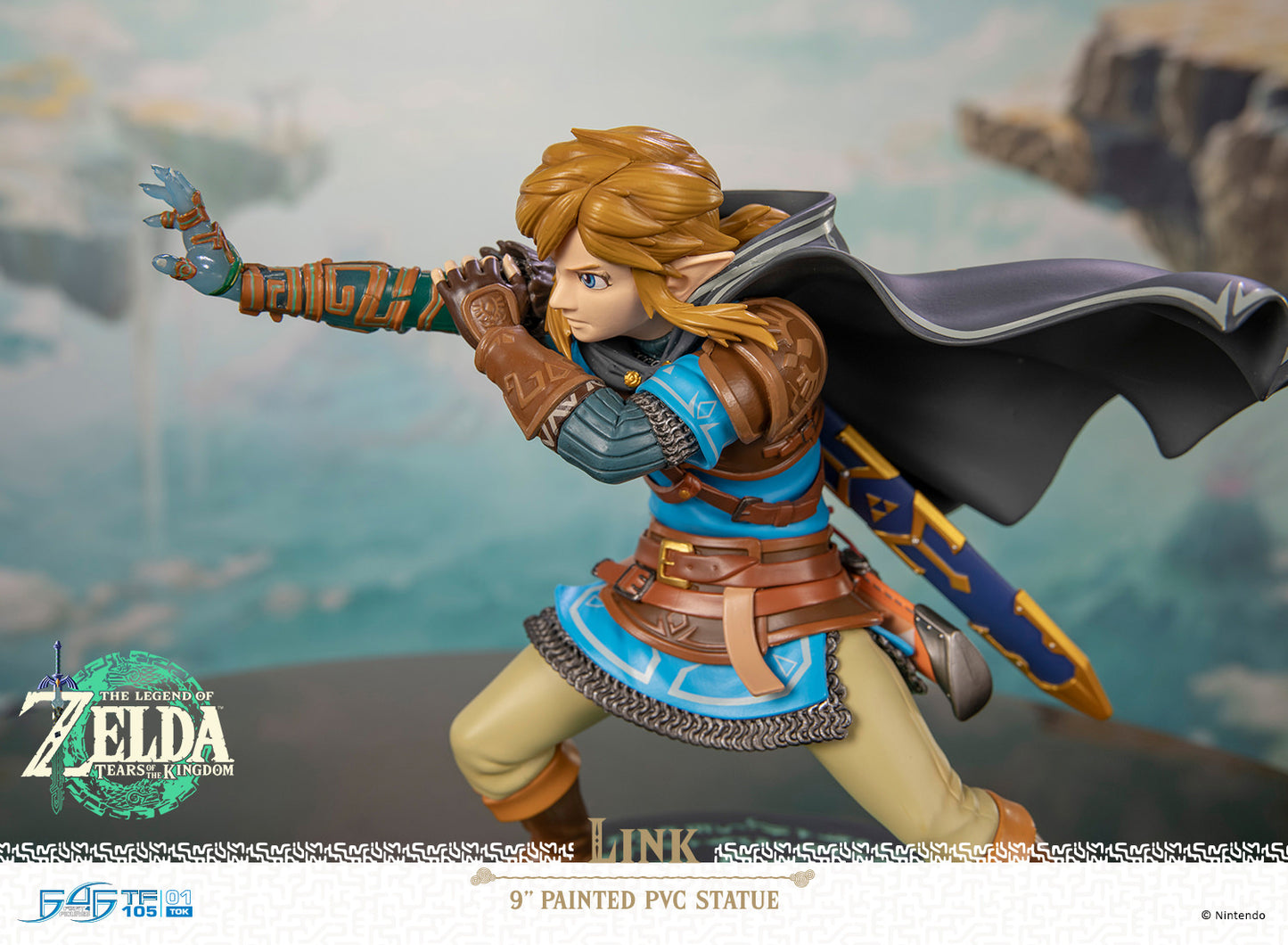 The Legend of Zelda Tears of the Kingdom Link Statue