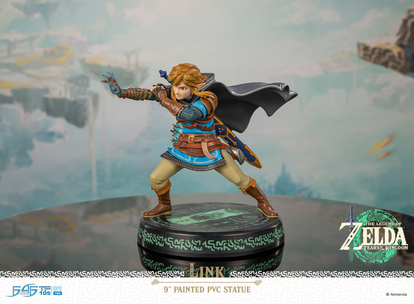 The Legend of Zelda Tears of the Kingdom Link Statue