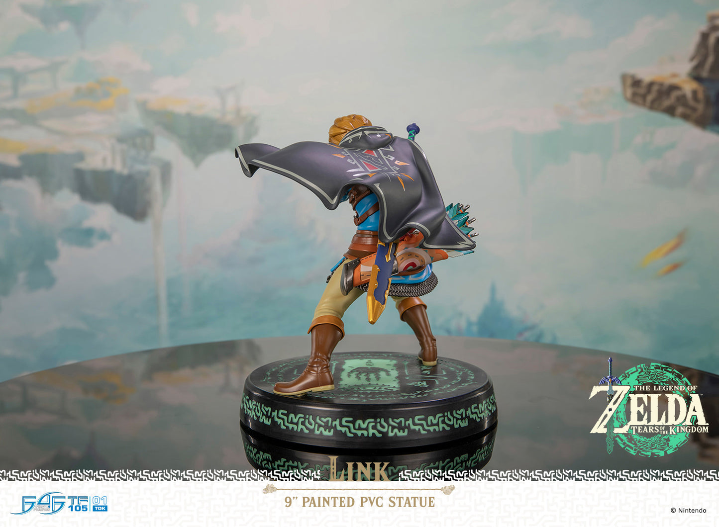 The Legend of Zelda Tears of the Kingdom Link Statue