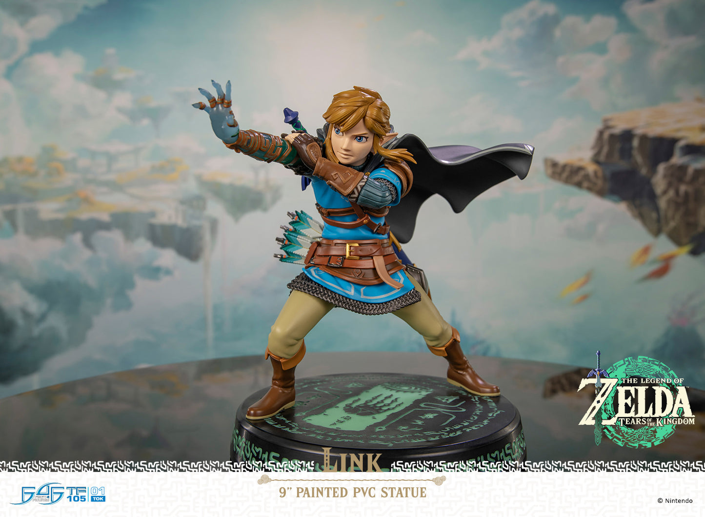 The Legend of Zelda Tears of the Kingdom Link Statue