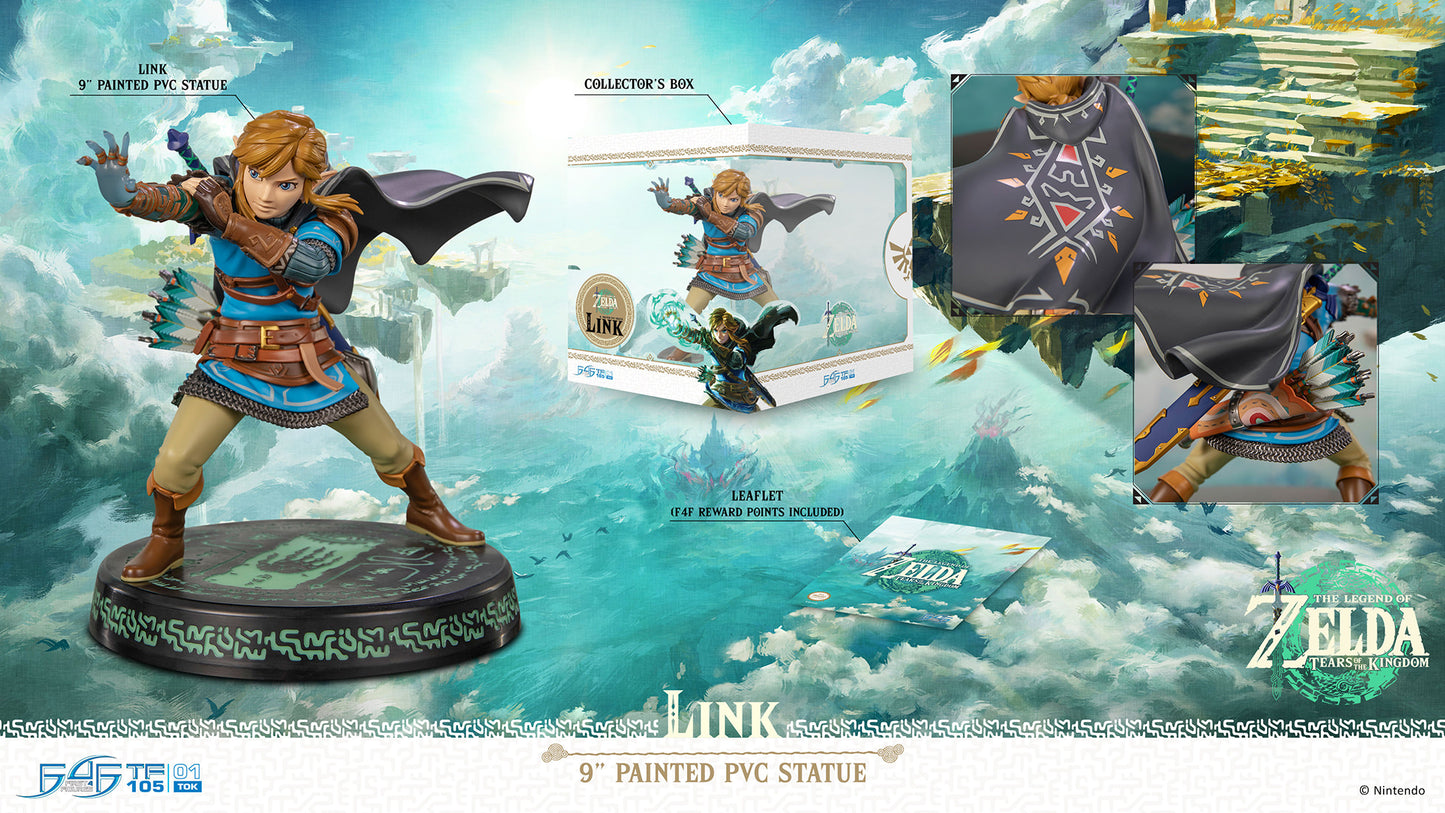 The Legend of Zelda Tears of the Kingdom Link Statue