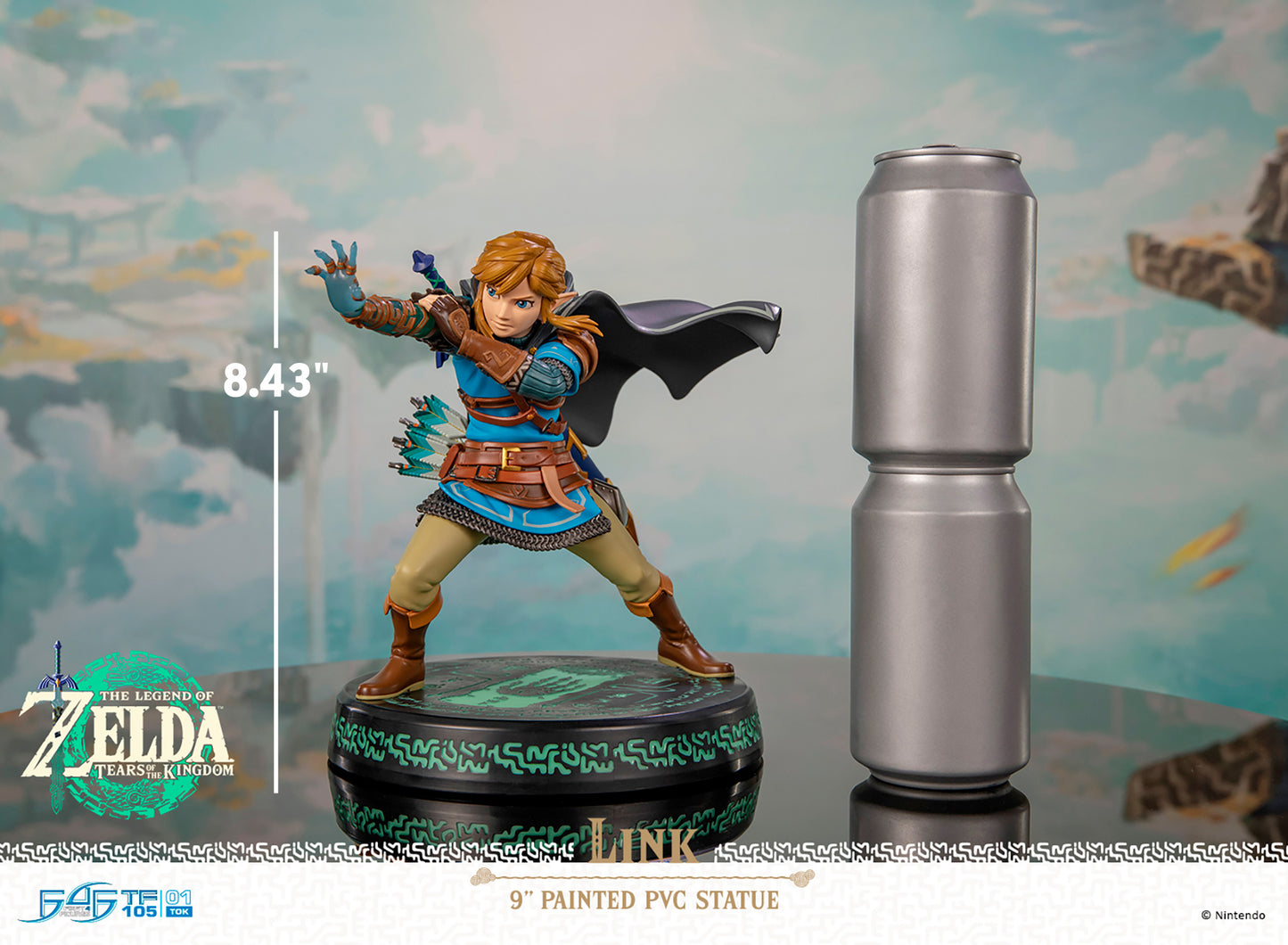 The Legend of Zelda Tears of the Kingdom Link Statue