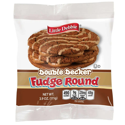 Little Debbie Double Decker Fudge Rounds