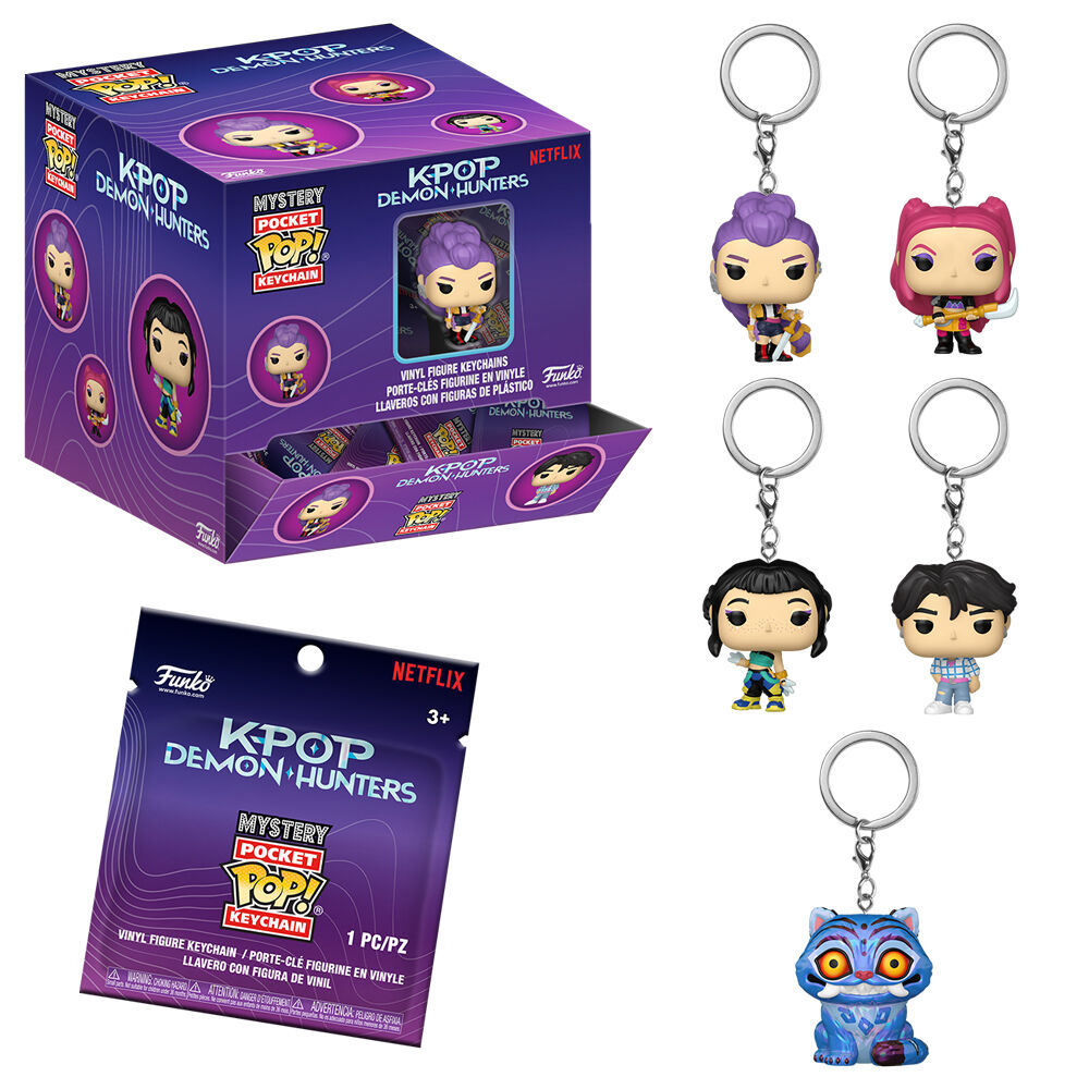 KPop Demon Hunters Blind Pocket Pop! Key Chain