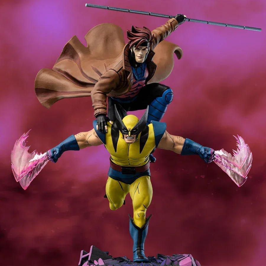 Gambit & Wolverine Deluxe 1:10 Scale Statue - Glass City Comics & Collectibles