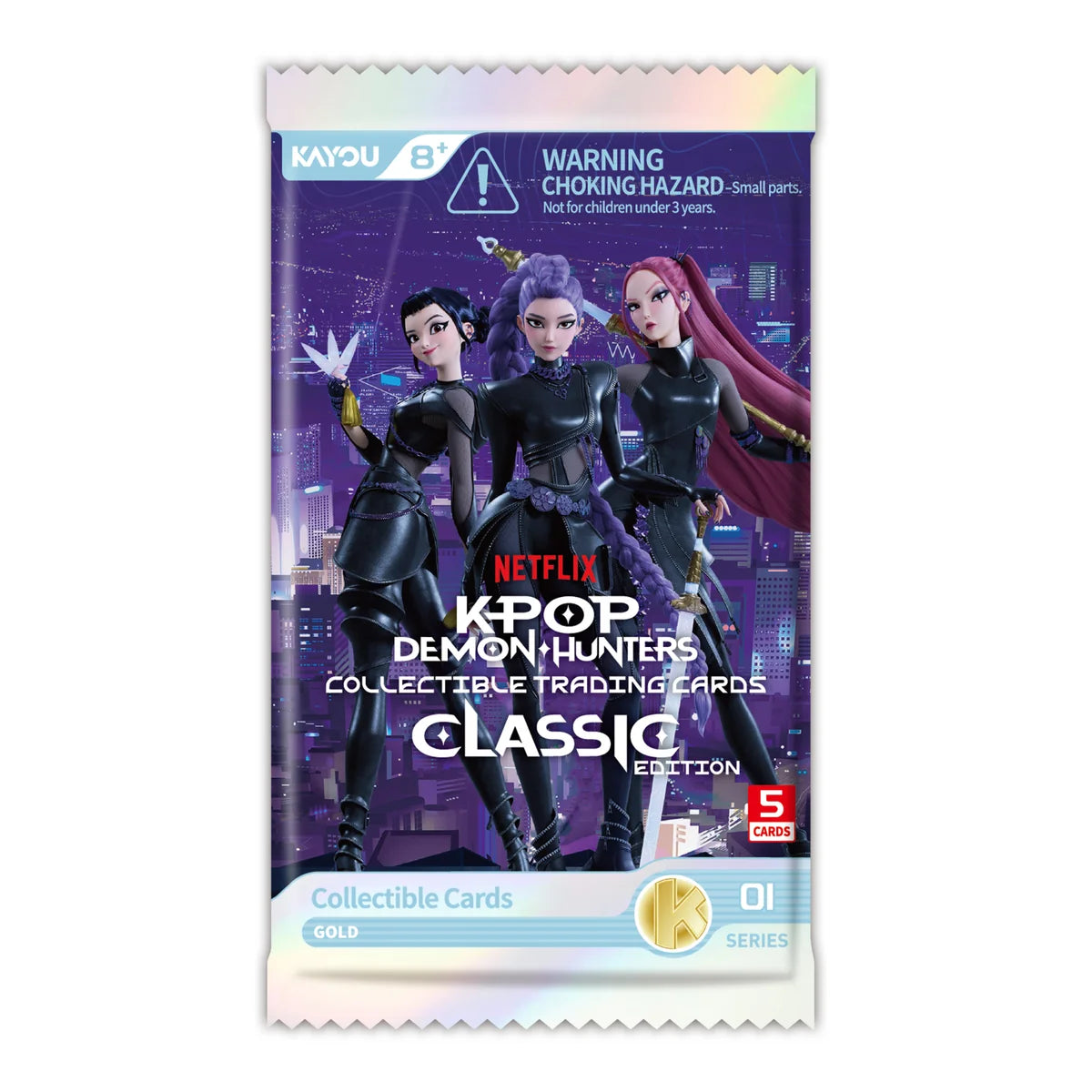KPop Demon Hunters: Classic Edition Series 1 Collectible Trading Cards Booster Pack