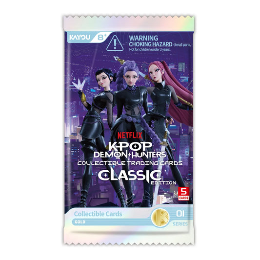 KPop Demon Hunters: Classic Edition Series 1 Collectible Trading Cards Booster Pack