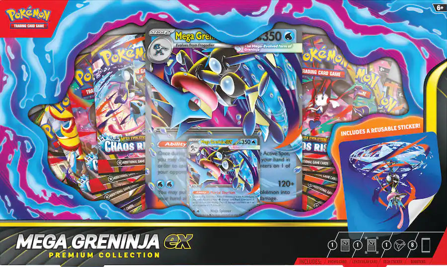 Pokémon Trading Card Game Mega Greninja ex Premium Collection