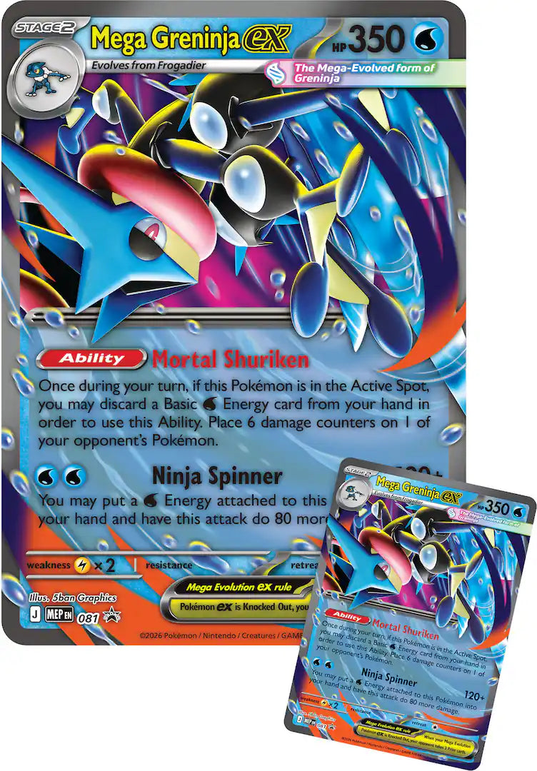 Pokémon Trading Card Game Mega Greninja ex Premium Collection