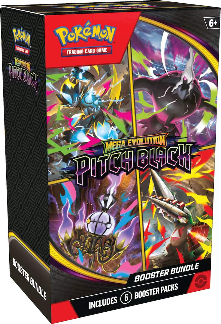 Pokémon Trading Card Game Mega Evolution Pitch Black Booster Bundle