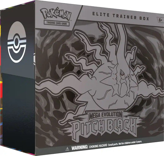 Pokémon Trading Card Game Mega Evolution Pitch Black Elite Trailer Box