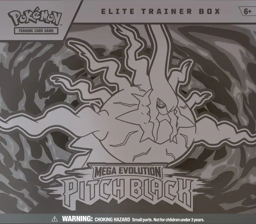 Pokémon Trading Card Game Mega Evolution Pitch Black Elite Trailer Box
