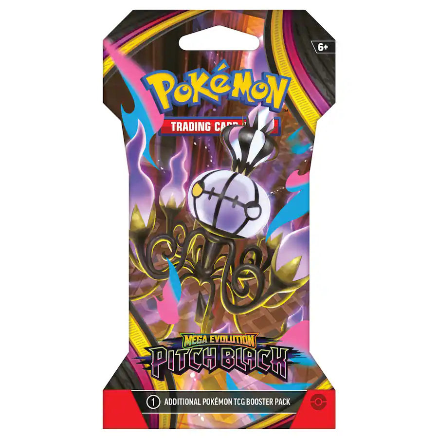 Pokémon Trading Card Game Mega Evolution Pitch Black Sleeved Booster Pack