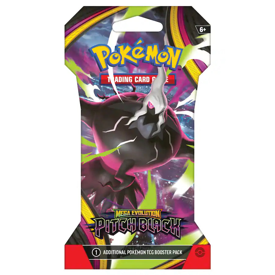 Pokémon Trading Card Game Mega Evolution Pitch Black Sleeved Booster Pack