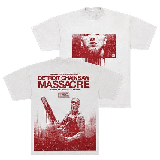 Rare Eminem Detroit Massacre T-Shirt 72 Hours Only Limited-Edition 2025