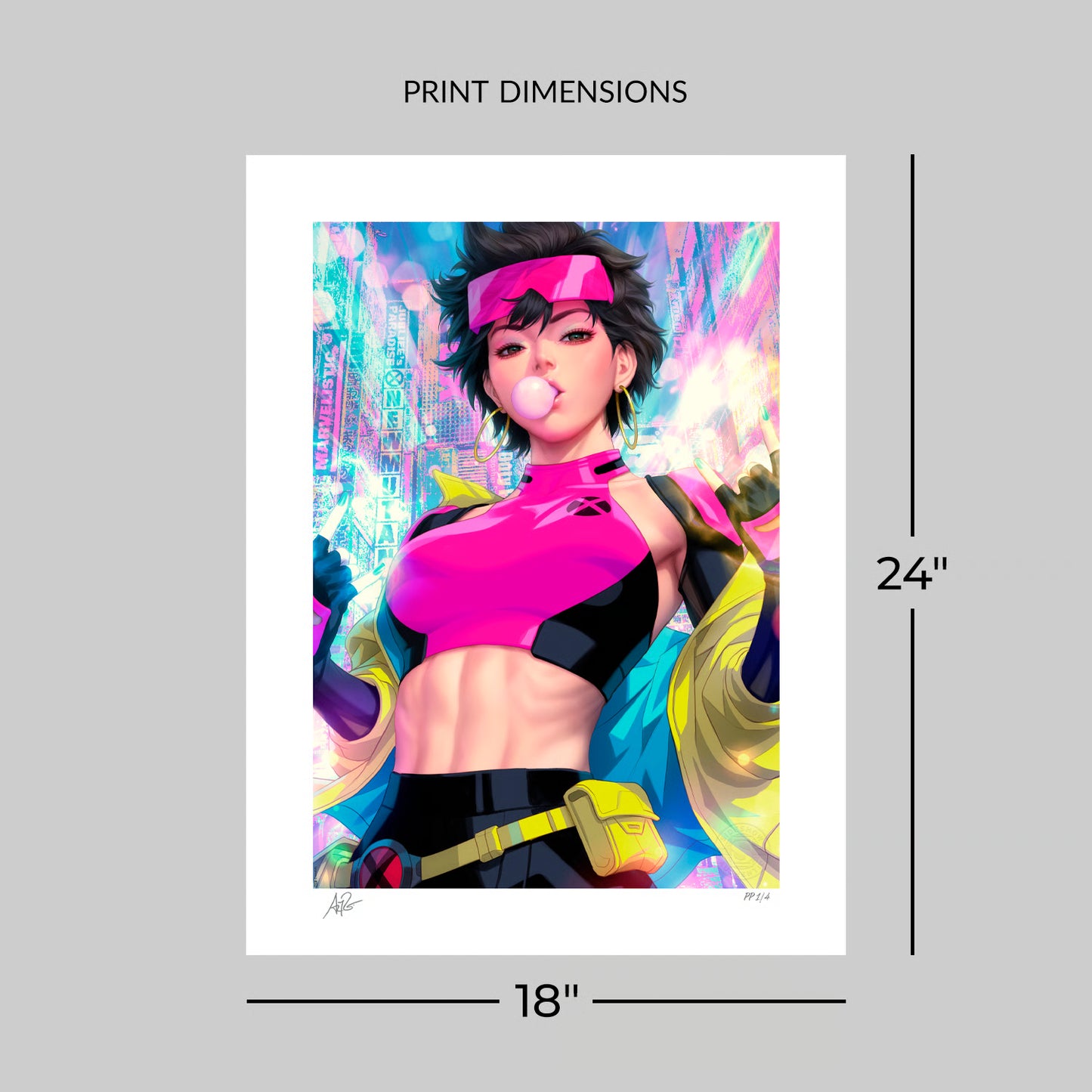 Jubilee Fine Art Print by artist Stanley "Artgerm" Lau