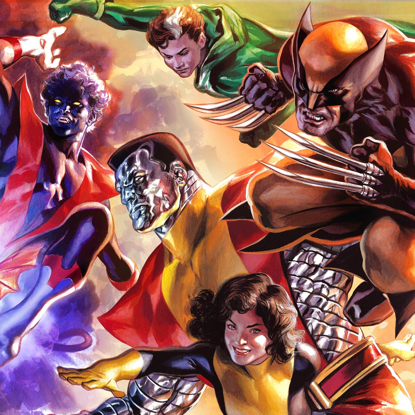 The X-Men Fine Art Print by artist Felipe Massafera