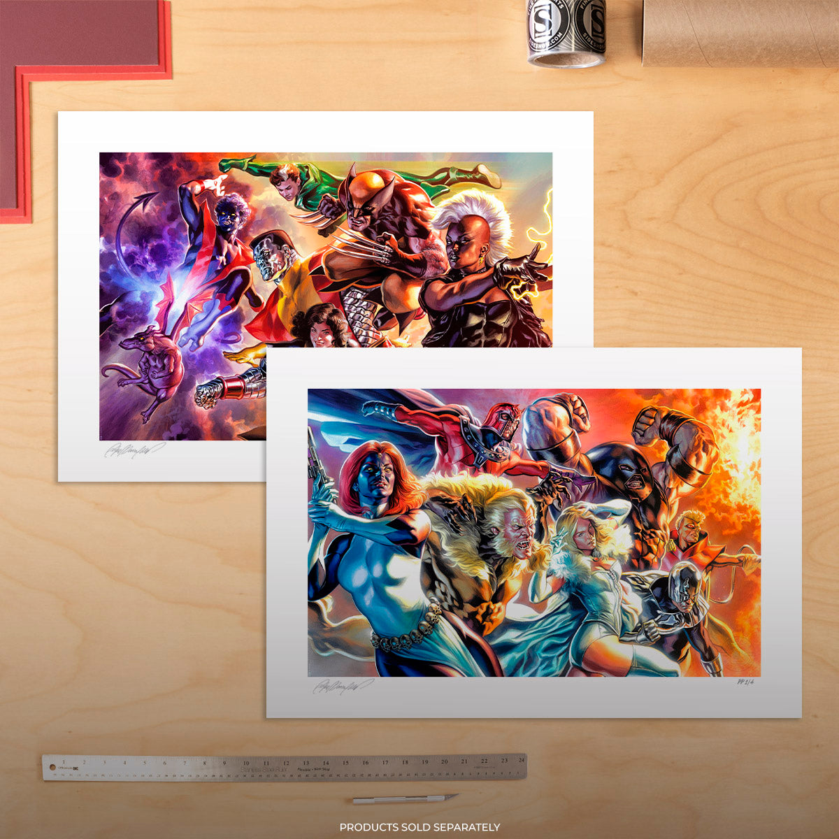 The X-Men Fine Art Print by artist Felipe Massafera