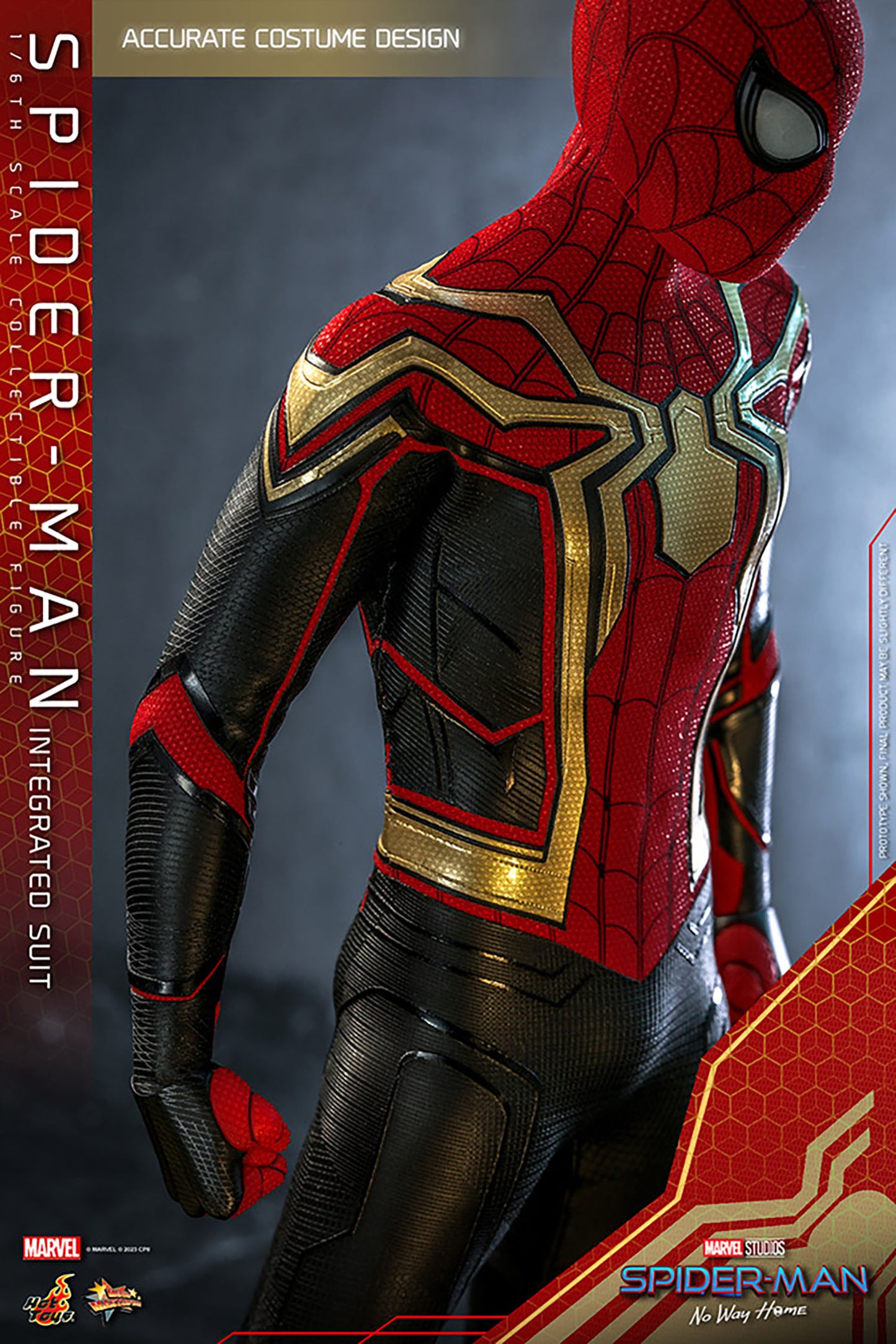 Spider-Man (Integrated Suit) Deluxe Version Sixth Scale Figure