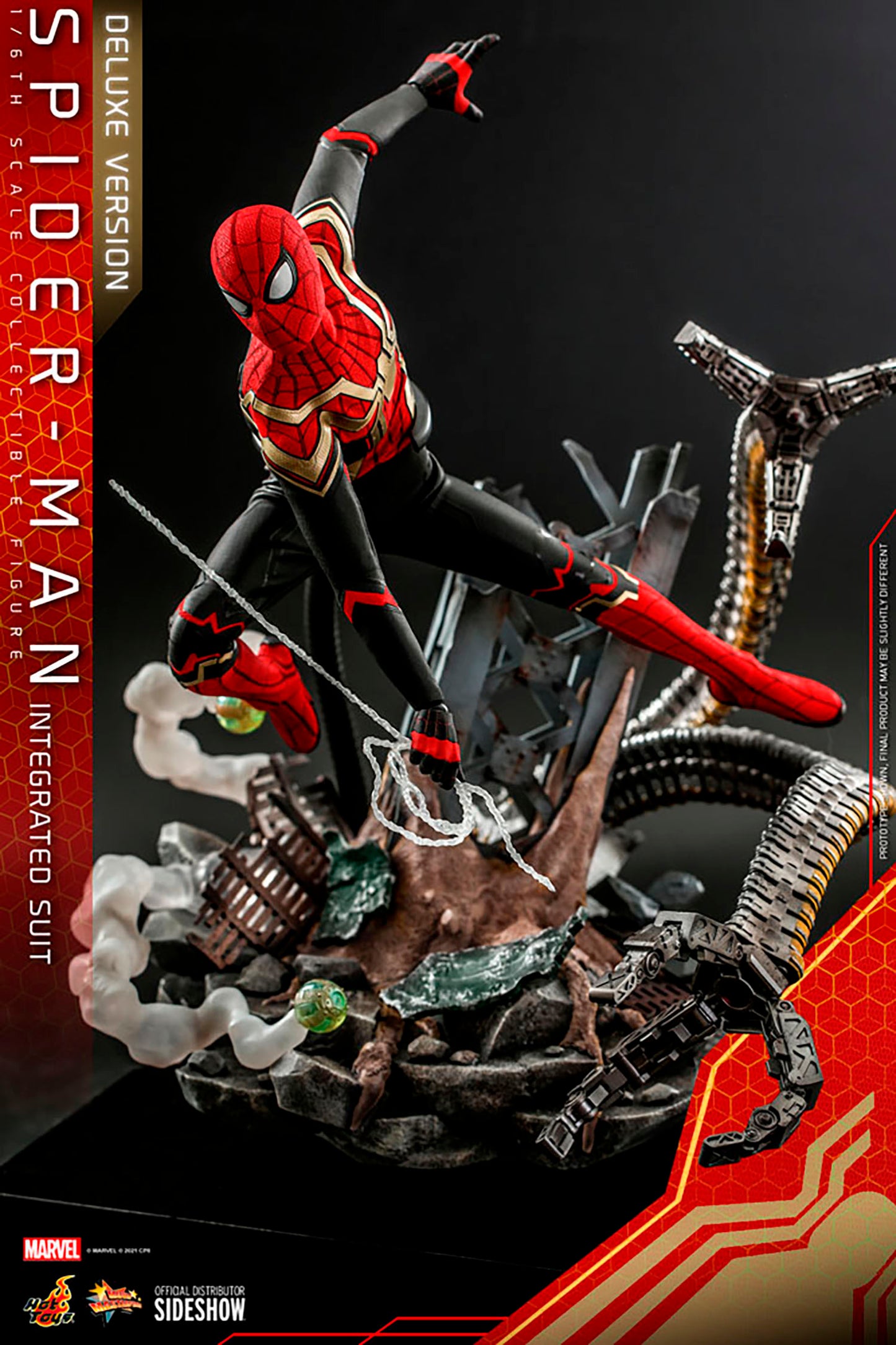 Spider-Man (Integrated Suit) Deluxe Version Sixth Scale Figure