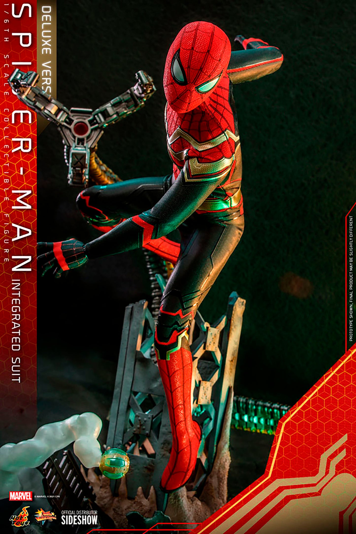 Spider-Man (Integrated Suit) Deluxe Version Sixth Scale Figure