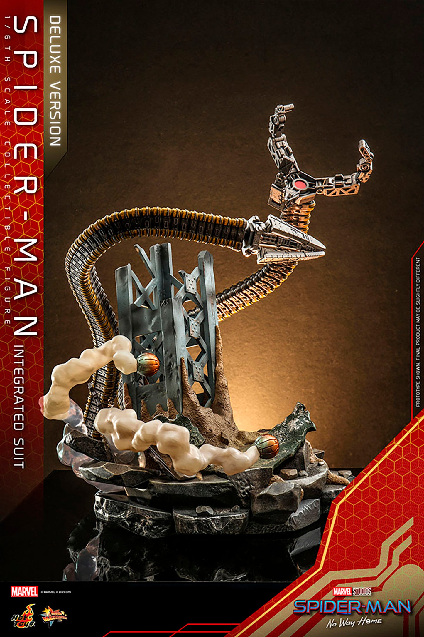 Spider-Man (Integrated Suit) Deluxe Version Sixth Scale Figure