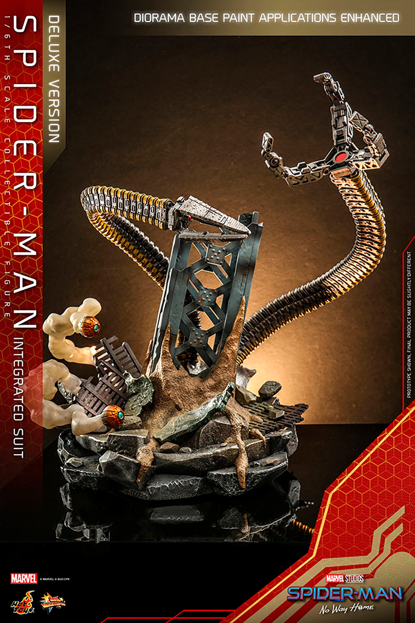 Spider-Man (Integrated Suit) Deluxe Version Sixth Scale Figure