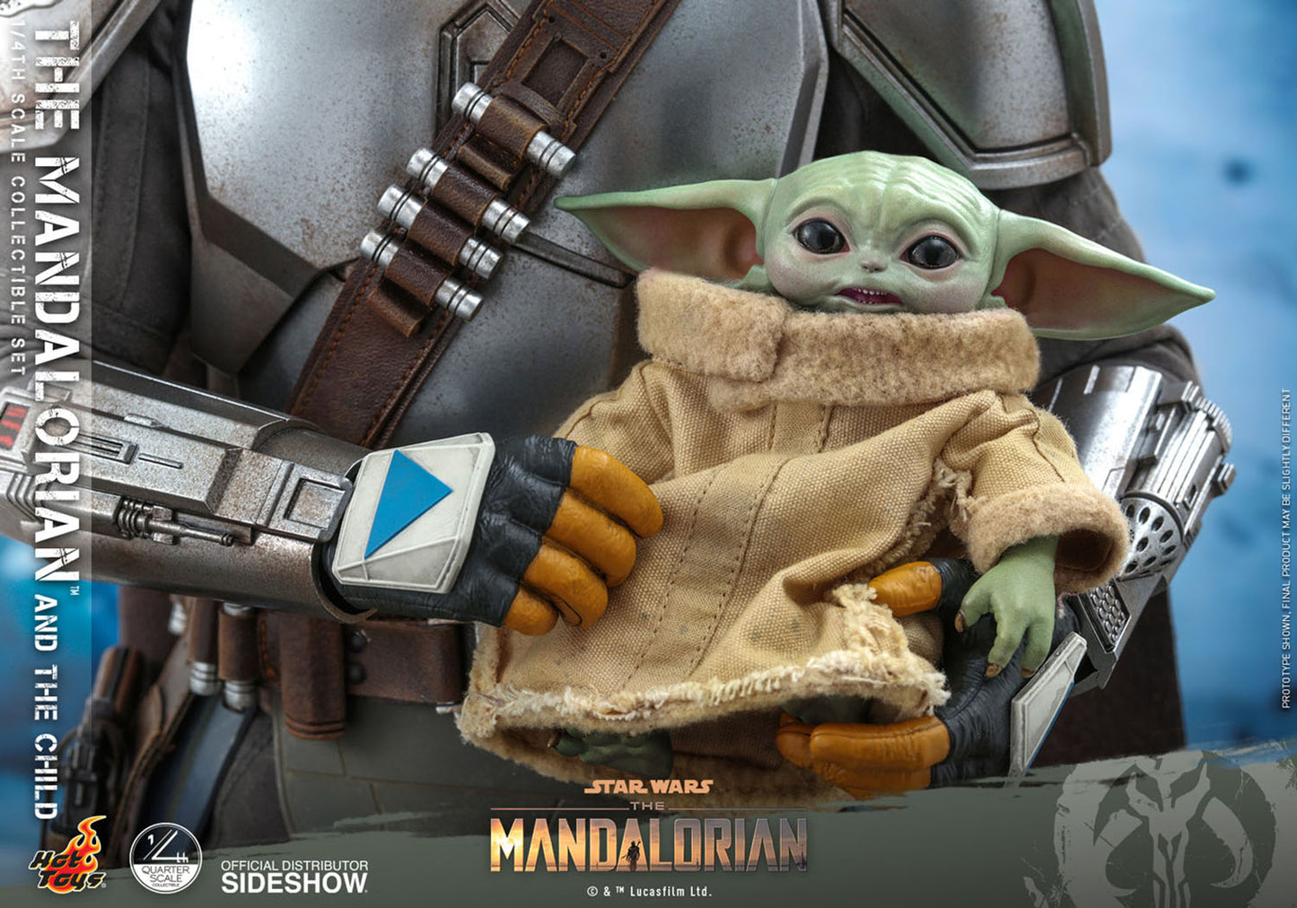 The Mandalorian and The Child Quarter Scale Collectible Set