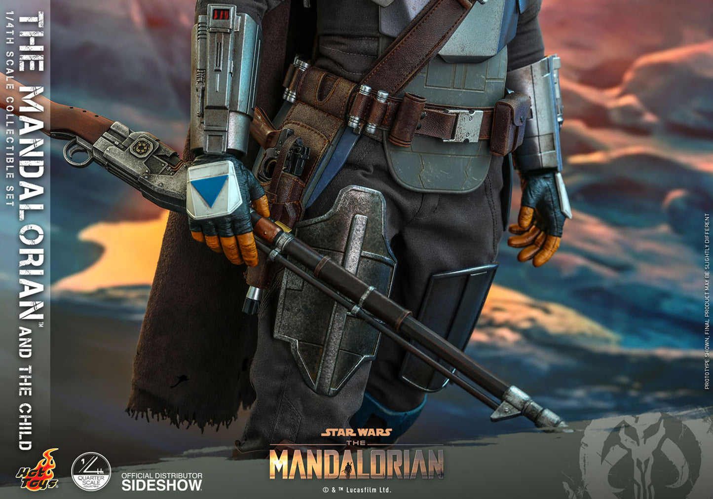 The Mandalorian and The Child Quarter Scale Collectible Set